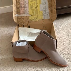 Soludos suede booties